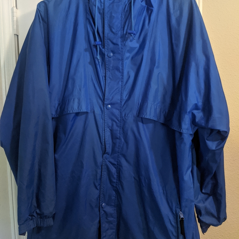 Blue Helly Kelly Windbreaker Jacket size XL